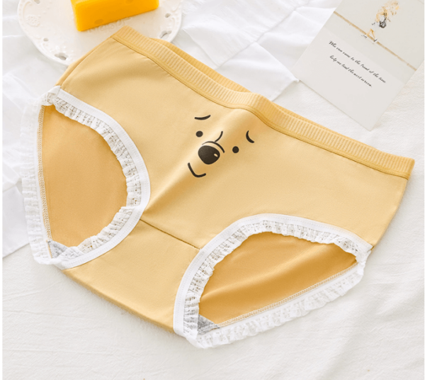 Quần lót nữ Cotton L107 họa tiết gấu BEAR cute đáng yêu