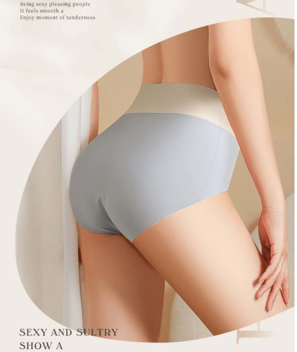 Quần lót nữ Đúc Su cao cấp tàng hình, không lộ viền cạp cao L109